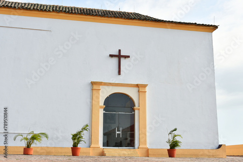 Convento e Iglesia en el Cerro de la Popa. Cartagena de Indias, Colombia, construido entre los años 1606 y 1611.
