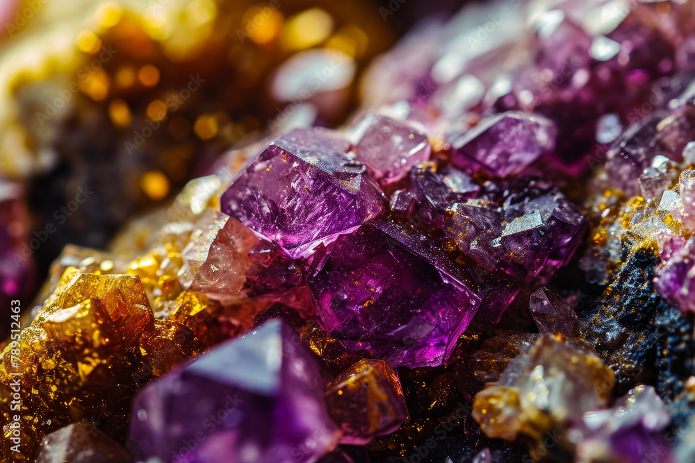 Natural Gemstone Macro Texture Natural Gemstone Macro Texture