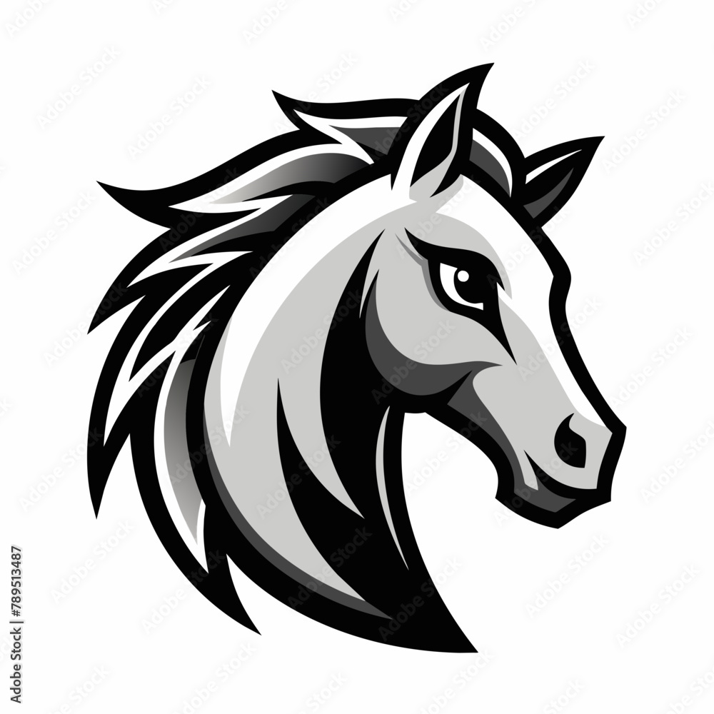 horse head vector leopard head vector horse head vector leopard head vector