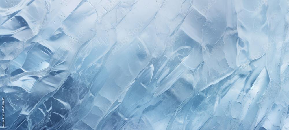 Detailed Rough Texture of Blue Ice Detailed Rough Texture of Blue Ice
