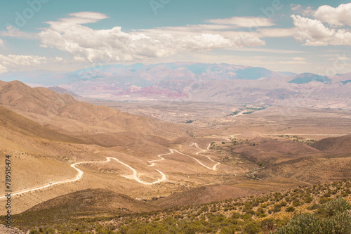 view of the mountains