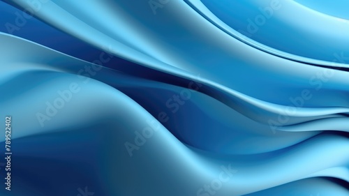 The abstract background of metal texture with empty space in soft light blue color. 3D illustration of exuberant. generative AI