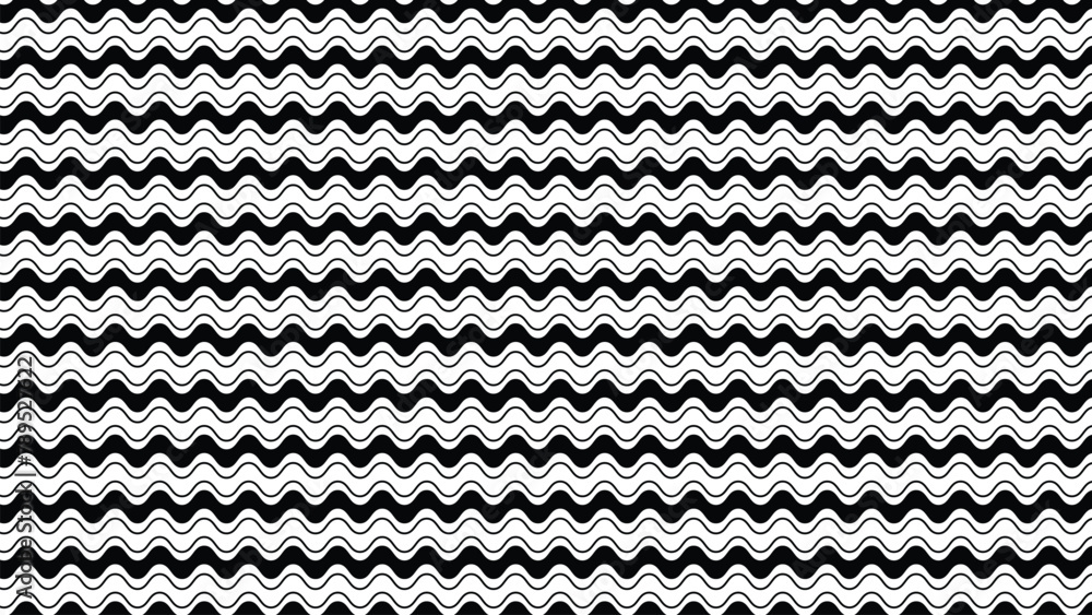 Wave pattern black and white background texture for fashion fabric style Wave pattern black and white background texture for fashion fabric style