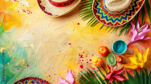 Group of Hats on Table