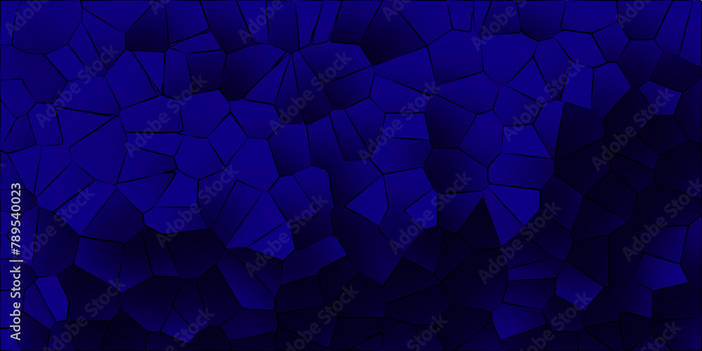 Obraz premium Voronoi diagram broken glass quartz crystal retro tyles geometric pattern vintage abstract background.