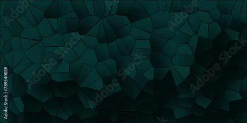 Voronoi diagram broken tiles geometric retro pattern quartz crystal seamless pattern vintage background.