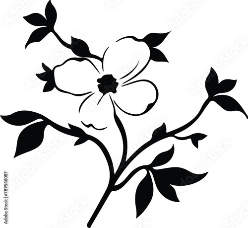 dogwood silhouette