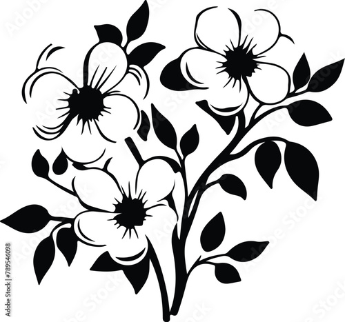 dogwood silhouette