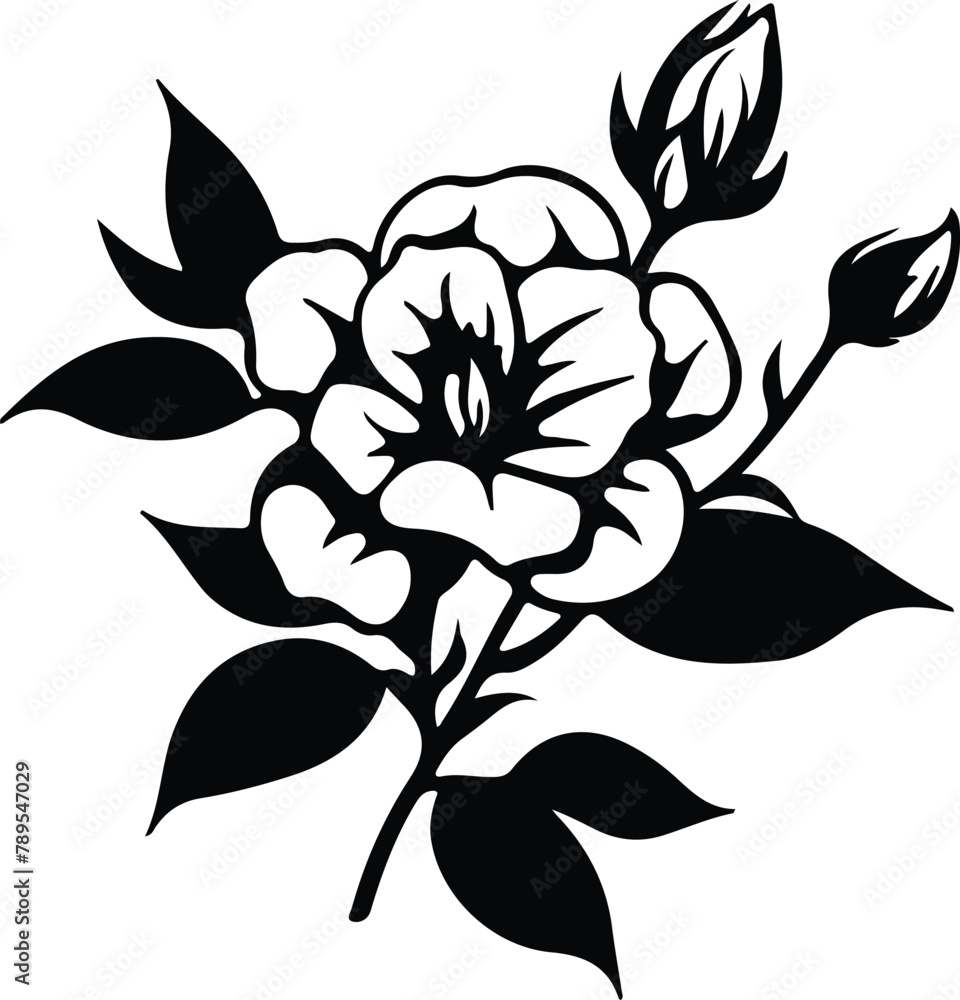 gardenia silhouette gardenia silhouette