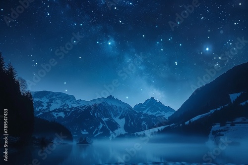 A few stars can be seen beginning to twinkle in the night sky, adding to the magical and dreamlike atmosphere of the scene 8K , high-resolution, ultra HD,up32K HD