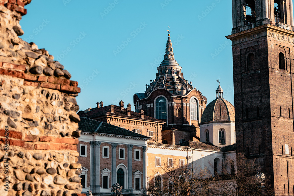 Obraz premium Historic monument of the city of Turin in Italy