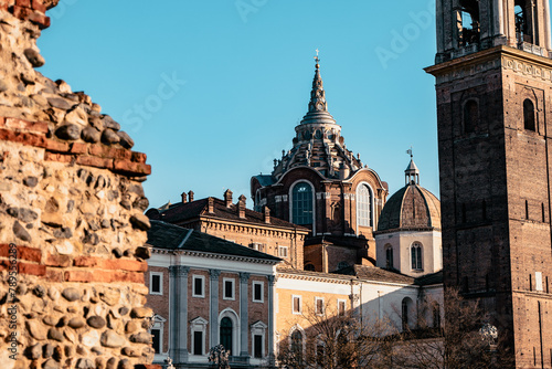 Historic monument of the city of Turin in Italy