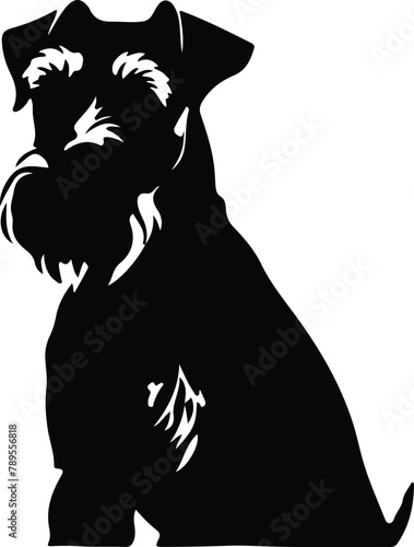 Airedale Terrier silhouette