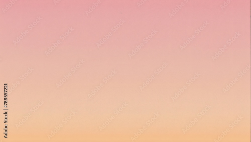 Abstract peach gradient background with grainy noise texture.