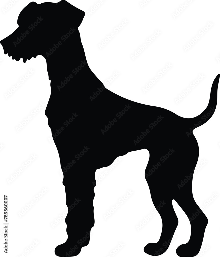 Bedlington Terrier silhouette