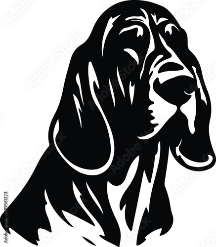 Bloodhound silhouette