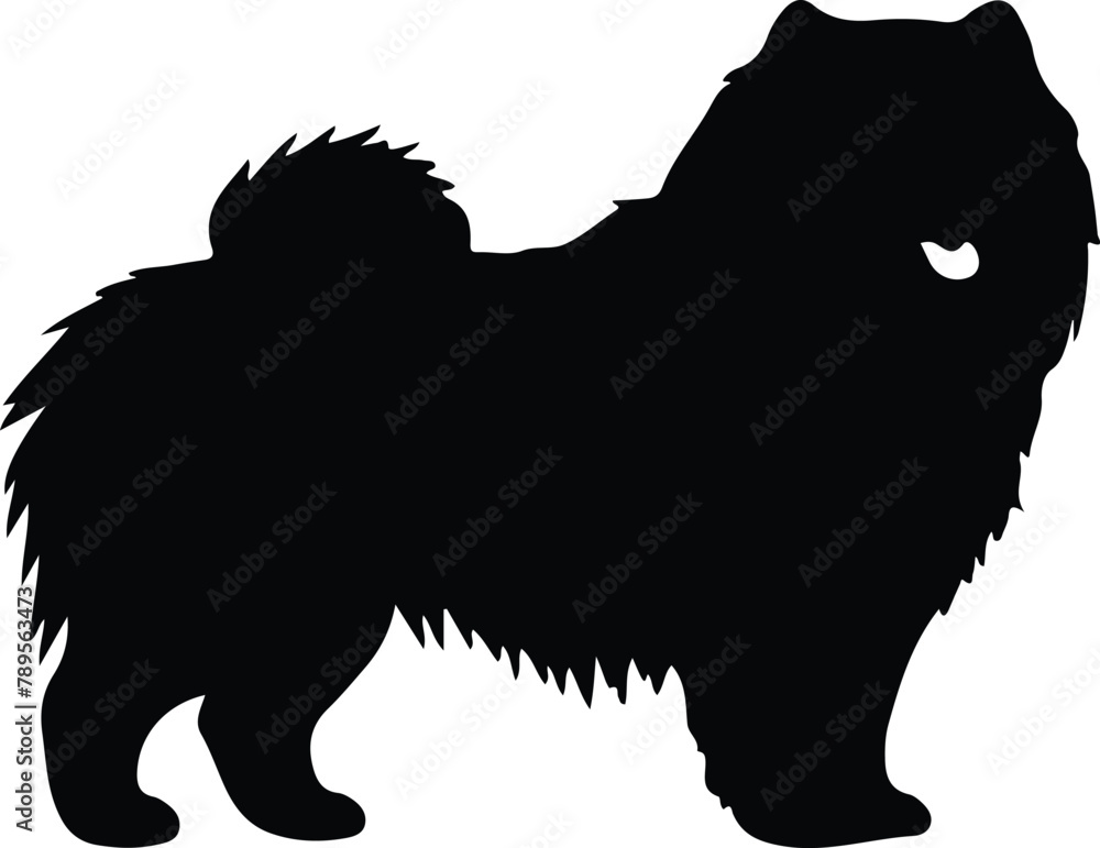 Chow Chow silhouette