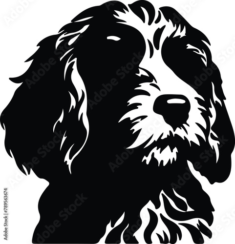 Cockapoo silhouette