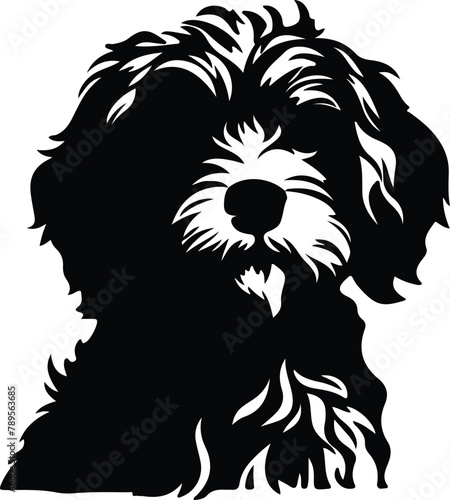 Cockapoo silhouette