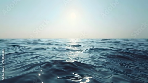 Calm sea water surface during day light.