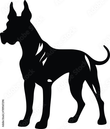 Great Dane silhouette