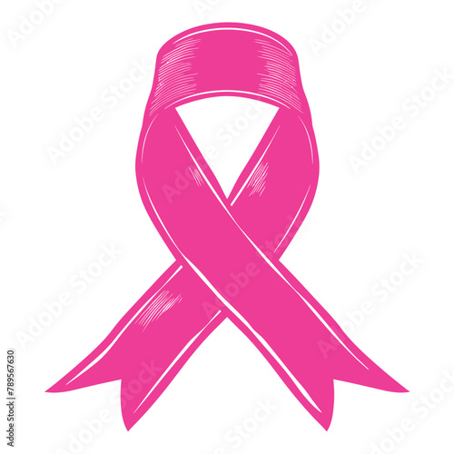 pink ribbon an international symbol of breast cancer awareness