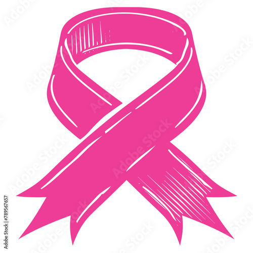 pink ribbon an international symbol of breast cancer awareness