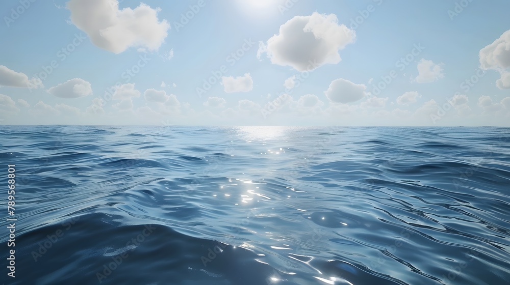 Calm sea water surface during day light. Calm sea water surface during day light.