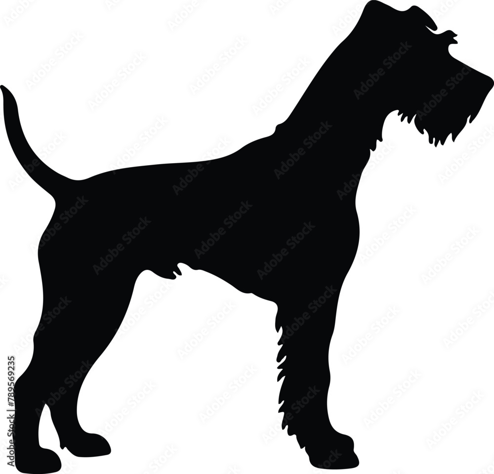 Lakeland Terrier silhouette