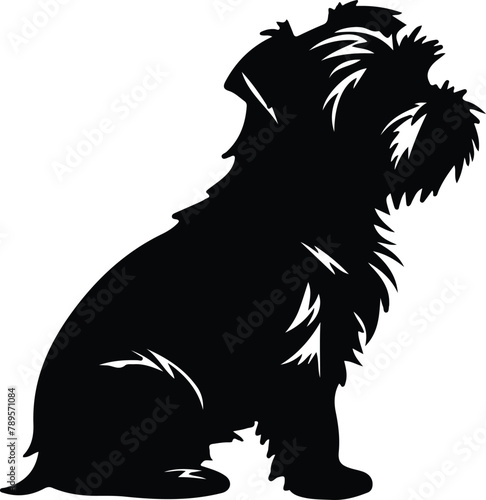 Norfolk Terrier silhouette