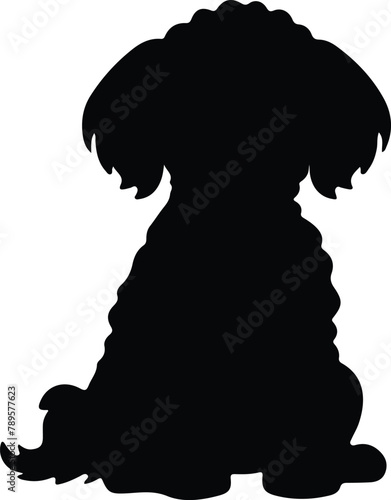 Toy Poodle silhouette