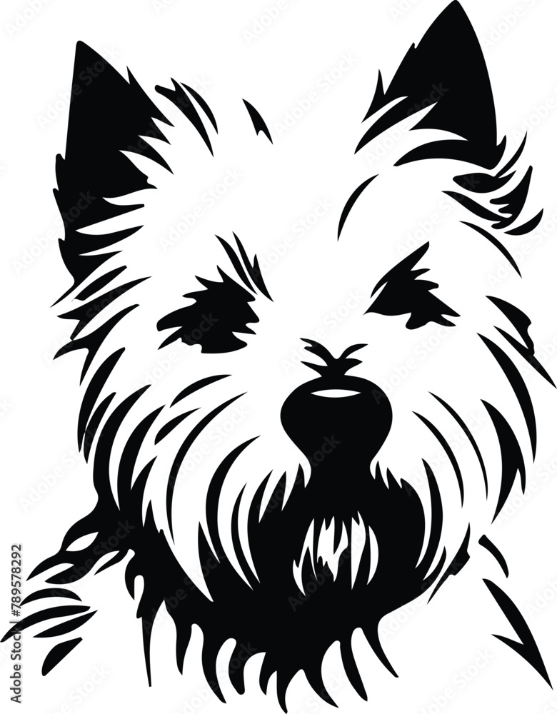 West Highland White Terrier silhouette