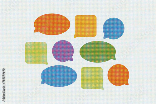 Speech Bubble / Speech Balloon / Word Balloon / Dialogue Balloon photo