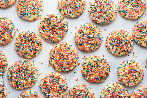 Rainbow Sprinkle Cookies photo