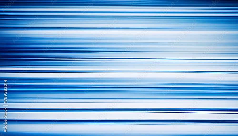 Obraz premium abstract blue and white background and sky with horizontal lines, blurred serene blue background