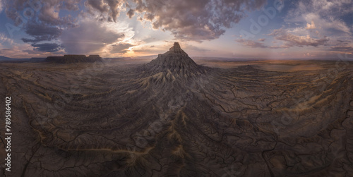 Badlands and desert formations