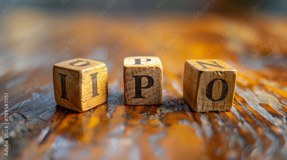 IPO Initial Public Offering , Stocks ,Wallstreet ,Money Market, wooden blocks with letters, copy and text space IPO Initial Public Offering , Stocks ,Wallstreet ,Money Market, wooden blocks with letters, copy and text space