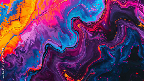 Background pattern of colors melting together