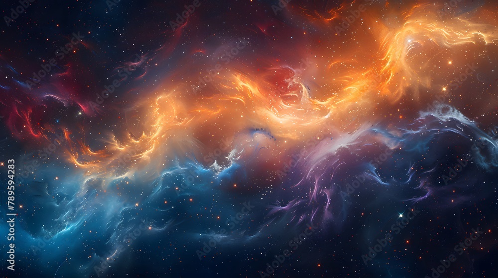 Colorful abstract universe wallpaper. Colorful abstract universe wallpaper.