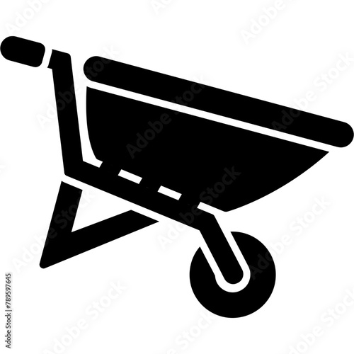 Wheelbarrow Icon