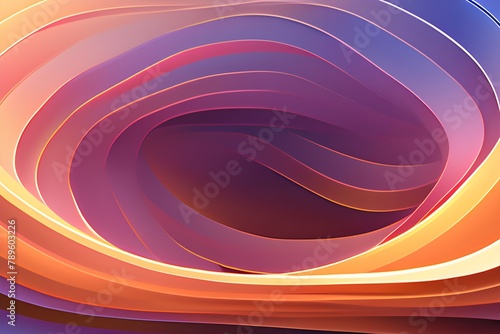 Abstract digital illustration of wavy lines background with smooth curves and subtle gradients.