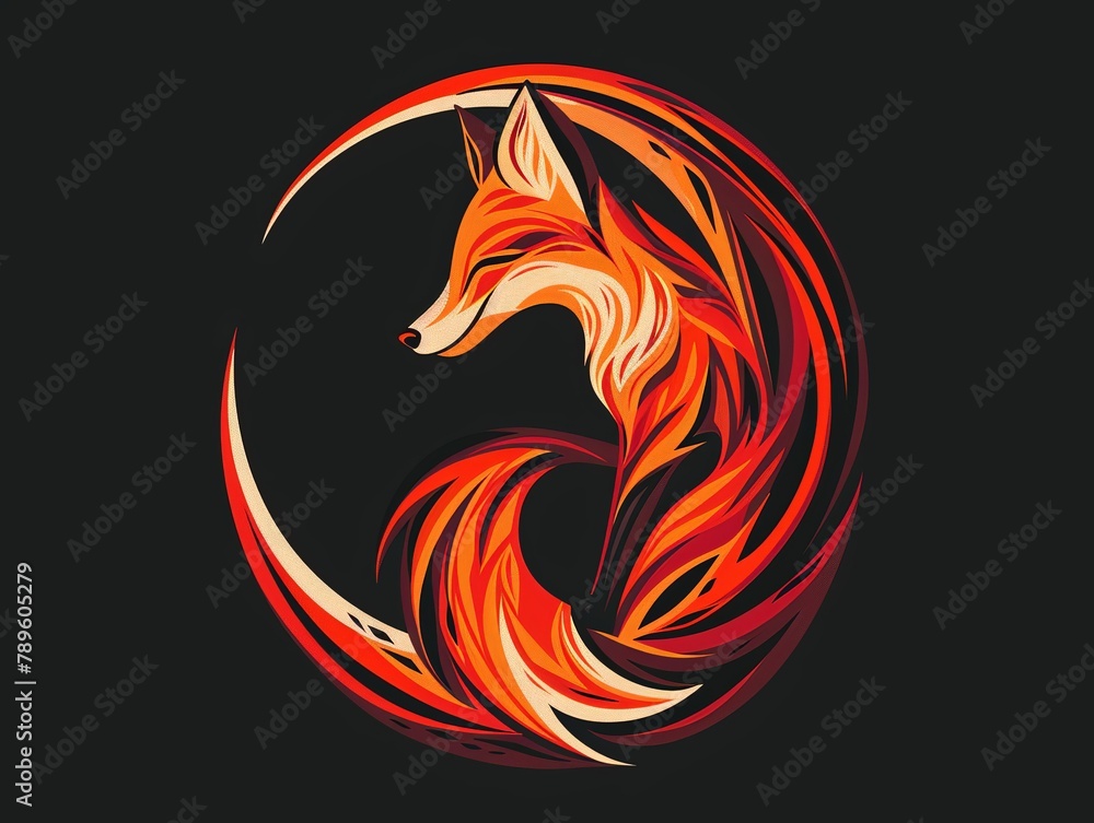Leaping fox logo Leaping fox logo
