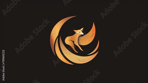Leaping fox logo