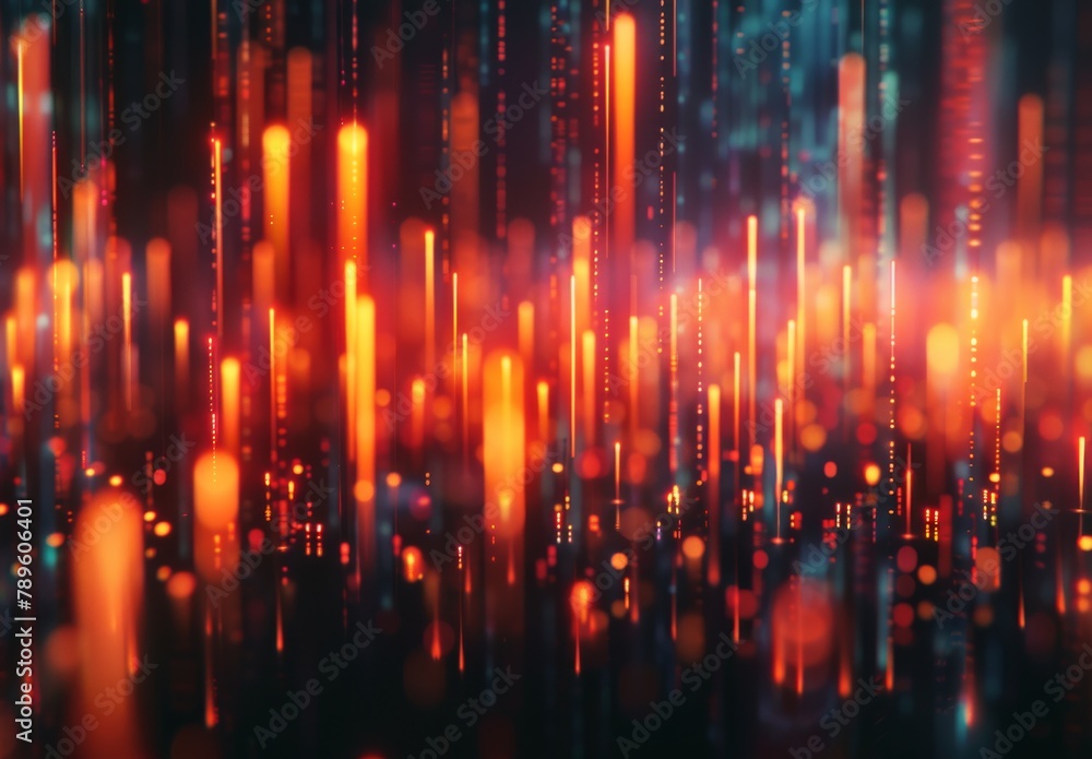 AI-driven generative models revolutionize finance with intricate candlestick graphs, shaping stock market trading and investment strategies. AI-driven generative models revolutionize finance with intricate candlestick graphs, shaping stock market trading and investment strategies.