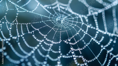 Imagine a network infrastructure inspired by the intricate design of a spider's web, where nodes and connections mimic the resilience, adaptability, and efficiency found in nature's architecture. 