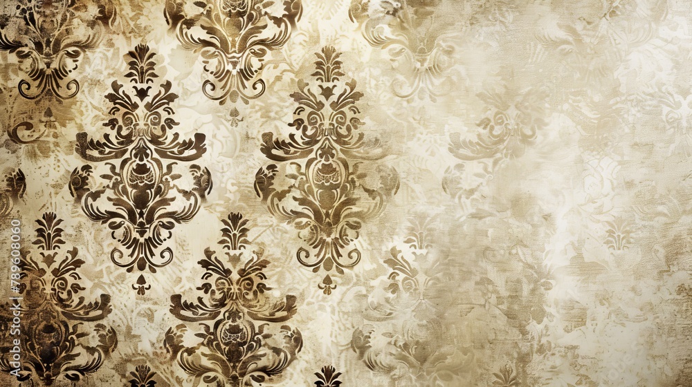 Vintage Style Texture and Wallpaper Background - obrazy, fototapety, plakaty 