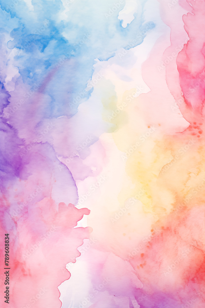 Watercolor abstract background. Generative AI tools