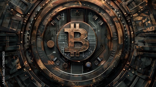 Bitcoin as a Symbol: Steampunk Fusion with Modern Technology