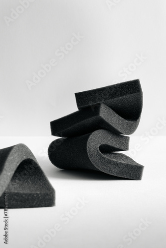 Foam rubber shape photo