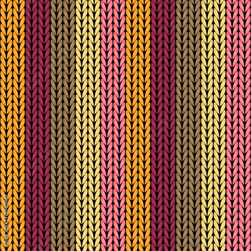 Knitted background pattern wallpaper knitting decorative